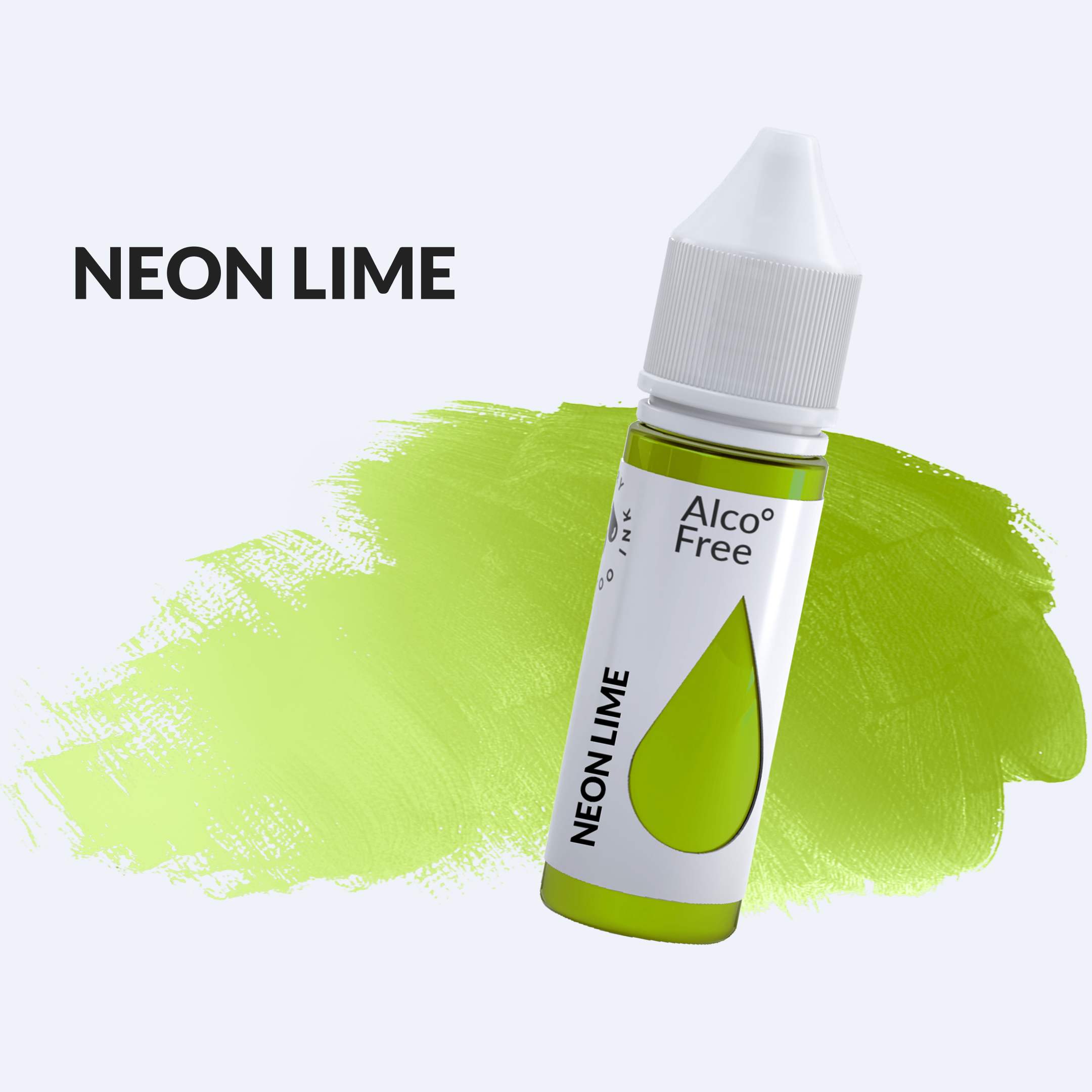 Neon Lime тату-краска лаймово-зелёная