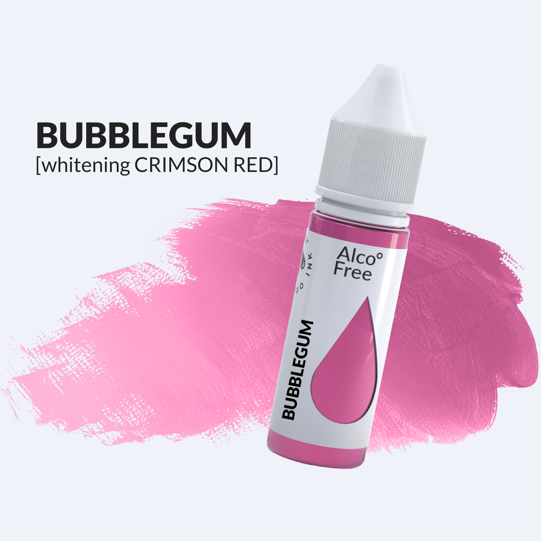 Bubblegum тату-краска нежно-розовая