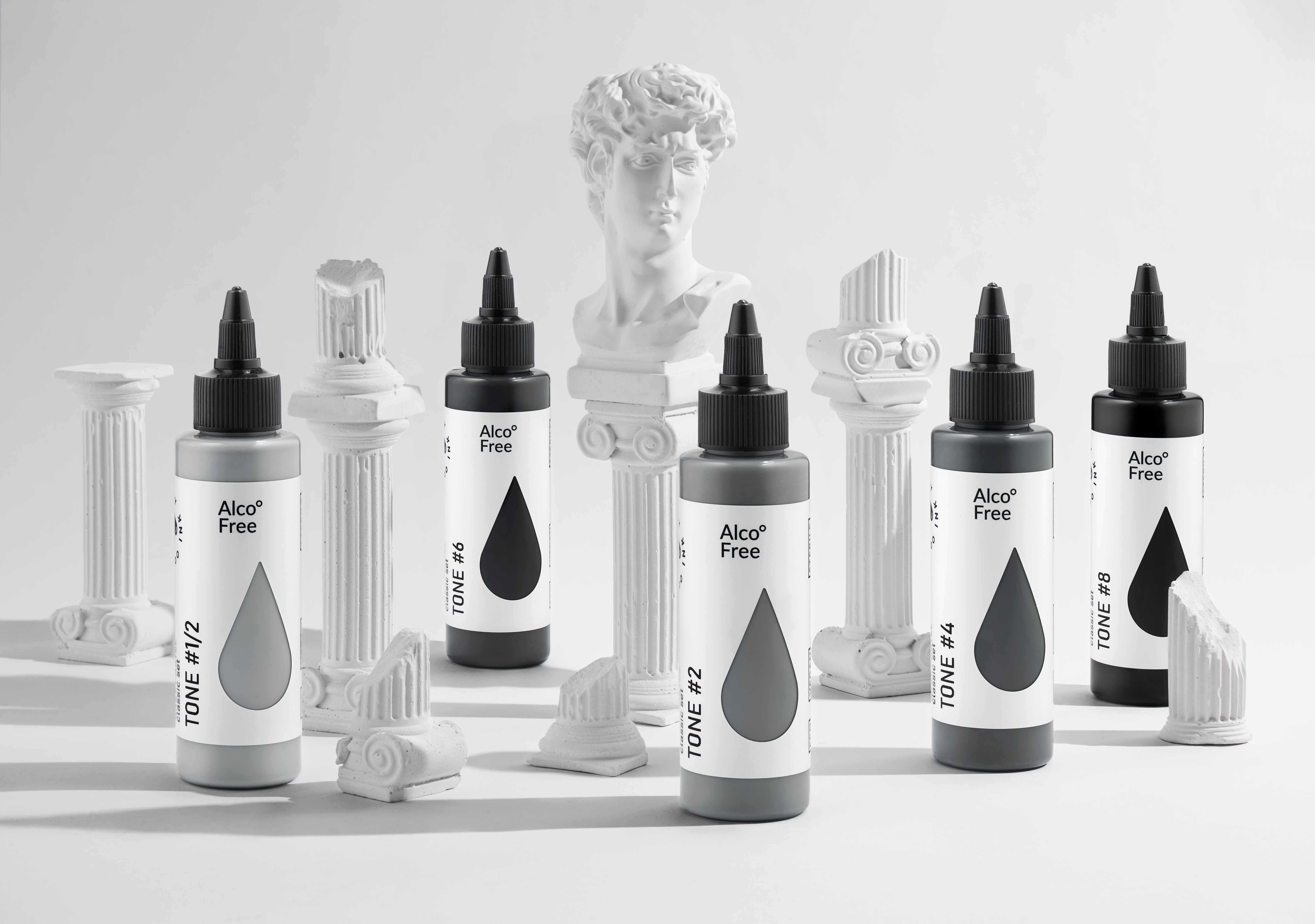 GREY PASTEL CLASSIC SET