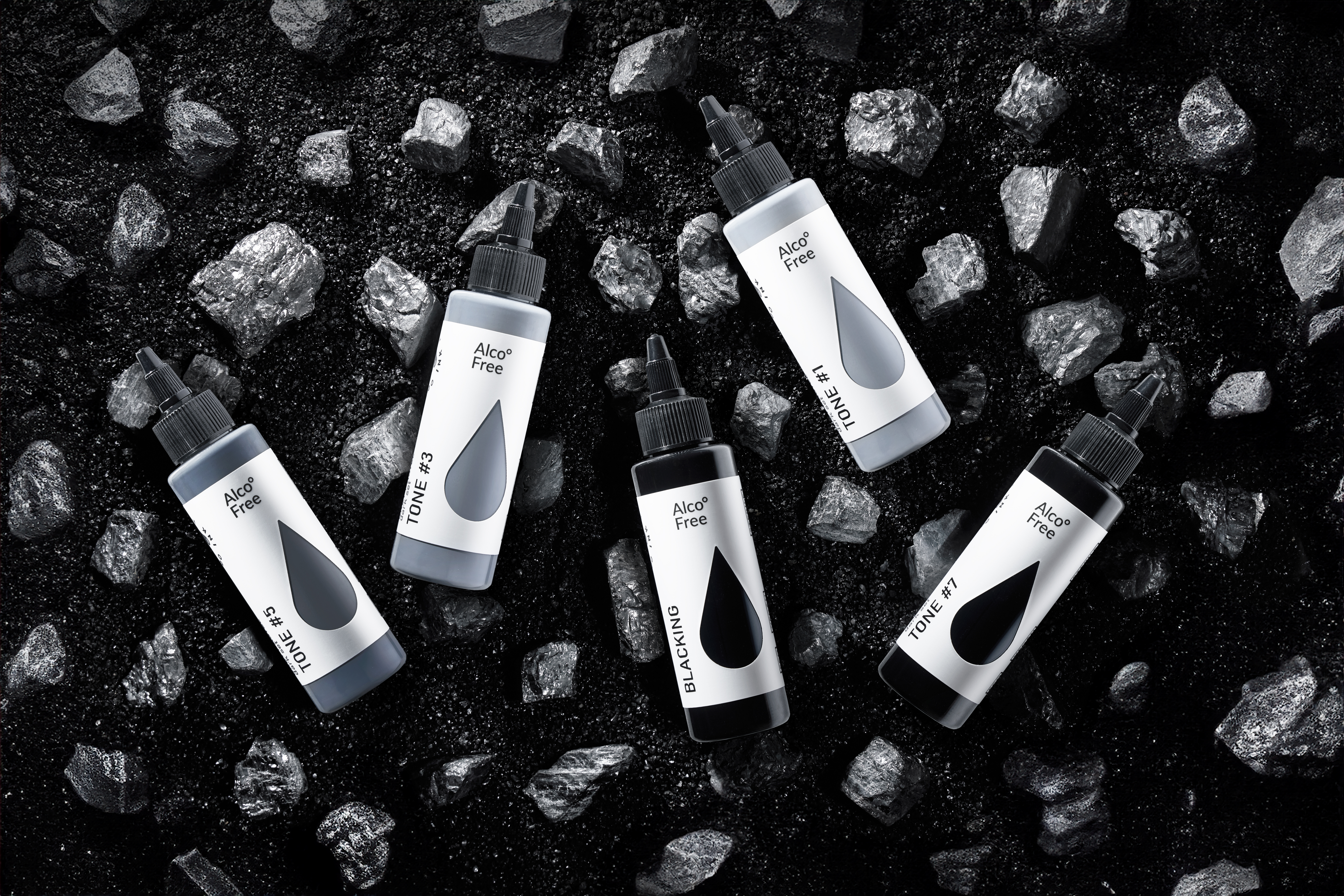 GREY PASTEL DARK SET